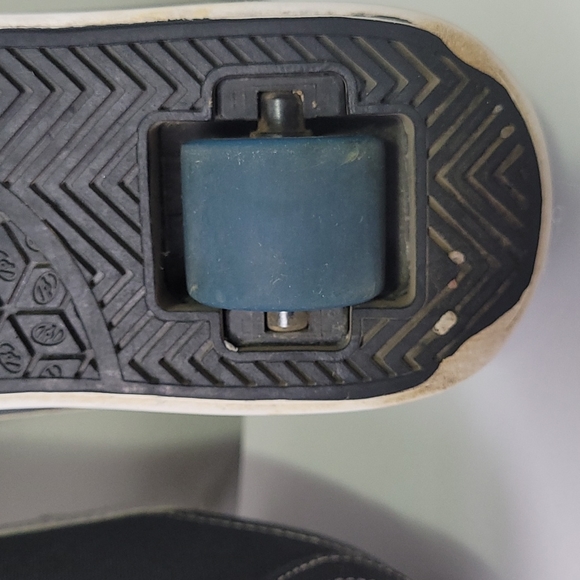 HEELYS GR8 PRO HE 100218 SKATE SNEAKERS GRAY CANVAS SIZE Y TH 5 - Picture 9 of 12